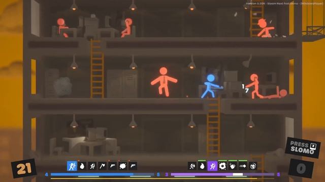 2 Shinobi Ninja-Running, Doing Ninjutsu & Defeat Everyone | Stick It To The Stickman Steam Demo смотреть онлайн