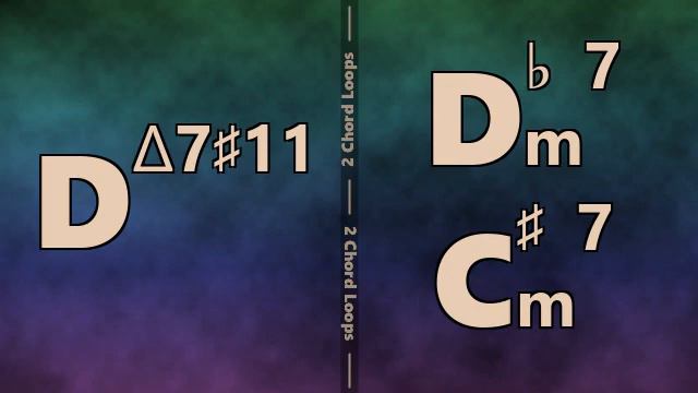 Dmaj7#11 to Dbm7 (C#m7) Backing Track смотреть онлайн