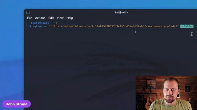 AASLR: Map of the SQL with SQLmap | John Strand смотреть онлайн