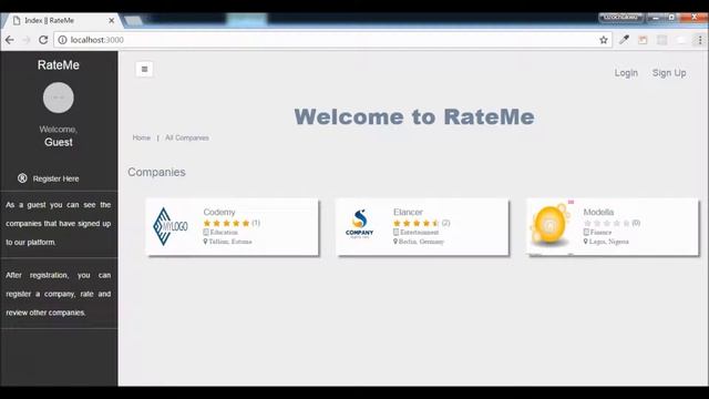 Build An Employee to Business Rating App With Node.js - Promotional Video смотреть онлайн