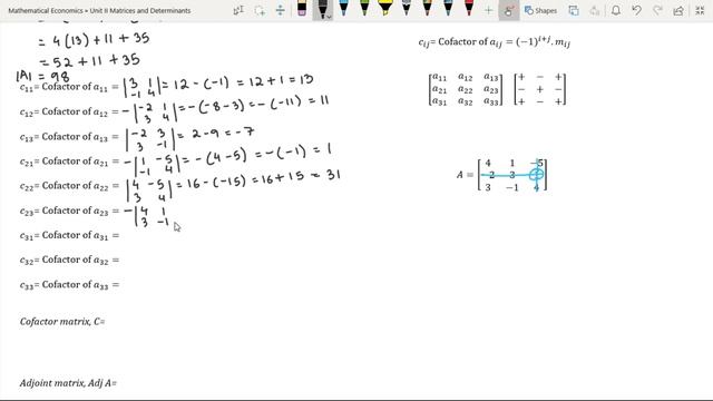 The Product of a Matrix and its Inverse is equal to an Identity Matrix | [A^(−1).A=A.A^(−1)=I ] смотреть онлайн