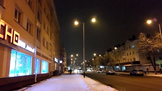 Барановичи Беларусь  Рождество пришло в город /Baranovichi Belarus Christmas