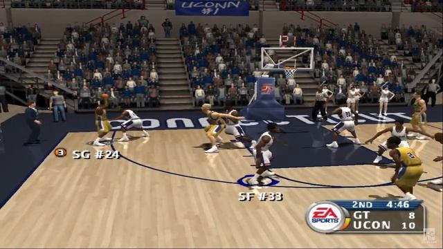 NCAA March Madness 2004 PS2 Gameplay HD смотреть онлайн