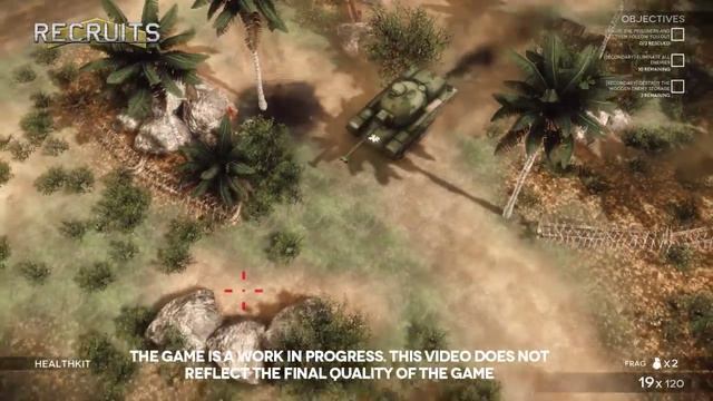 Recruits - WIP Tank Gameplay смотреть онлайн