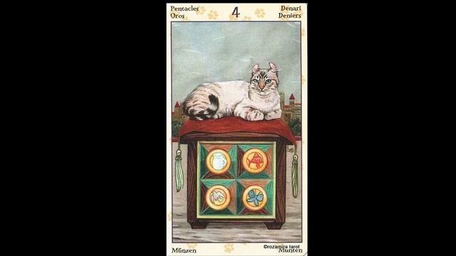 Таро Языческих Кошек, Туз Пентаклей - 10 Пентаклей, 6 занятие смотреть онлайн