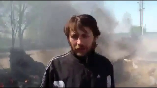 Подробности штурма блокпоста в Славянске 24 04 2014 смотреть онлайн