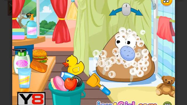 Игра Дневной уход за Поу смотреть онлайн