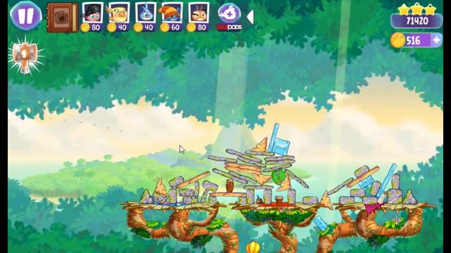 Angry Birds Stella Android Gameplay Level 60 смотреть онлайн