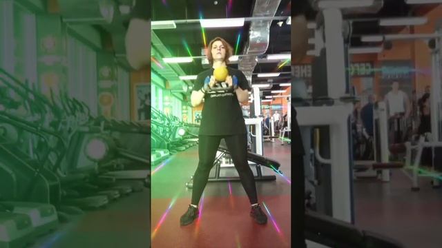 тренировка с Гирей на все группы мышц смотреть онлайн