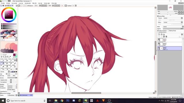 [TUTORIAL] How to Color Anime Hair! смотреть онлайн
