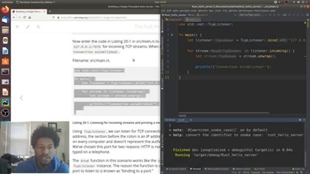 Rust: Building a Web Server (Part 1) смотреть онлайн