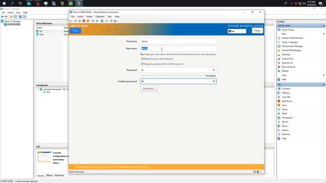 Установка Red Hat Enterprise Linux 8 & Fedora 30 Server в Hyper-V смотреть онлайн