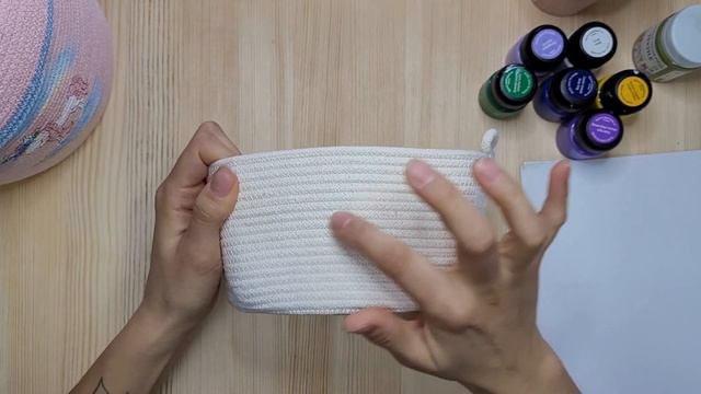 Мастерская уюта Koza. Рисуем на корзине из шнура. смотреть онлайн