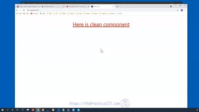 React JS 20 - Adding Styles to Components Pt 2. Inline Style for Styling the Content - Practical IT смотреть онлайн