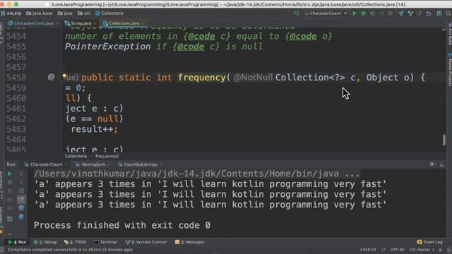 Java 8 Filter() |Collections.frequency | Find The Number Of Character Occurrences Code |InterviewDO смотреть онлайн