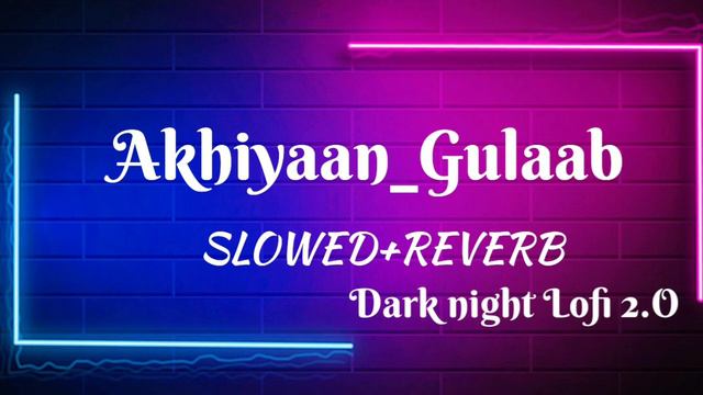 AKHIYAAN GULAAB (song)New 2024 Song Tranding Song.Mitraz. ❤️❤️🩹😌