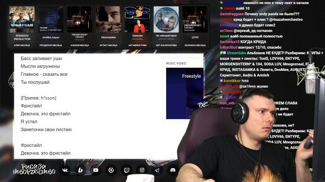 Fr1sson, Kelly - Freestyle | Реакция и разбор