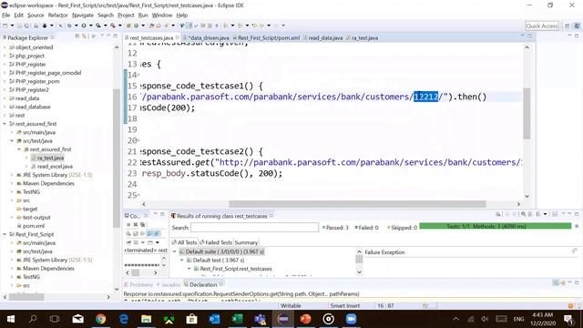 (06) Data Driven P2 | Rest Assured | API Automation | API بالعربى смотреть онлайн