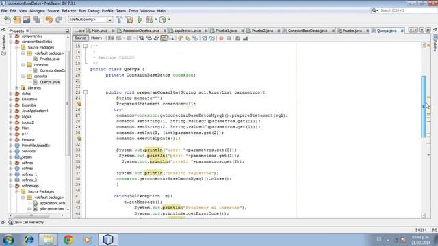 Conexion a Base de Datos mysql utilizando patrón de diseño singleton смотреть онлайн