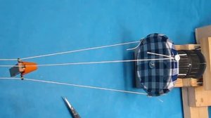 Тросомот из дрели по технологии Хьюберта Сикарда (025)