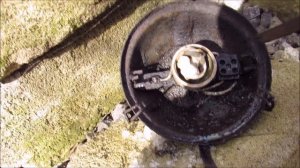 Эксперимент! Отработка с водой в пороге через год, после года!