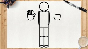 КАК НАРИСОВАТЬ ИГРОКА | Poppy Playtime | Шаг за шагом просто и легко