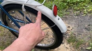 Велосипед со свалки к жизни.Велосипед «Аист» складной,1993год.