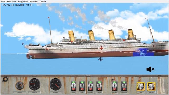 Британик тонет в floating sandbox смотреть онлайн