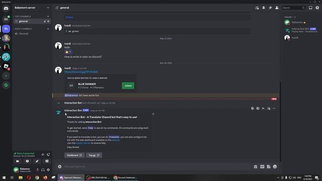 How to Add Translator Bot to Discord смотреть онлайн