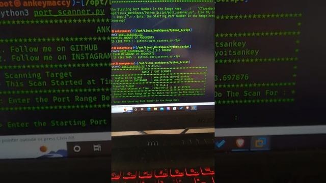 Simple Port Scanner Using Python смотреть онлайн