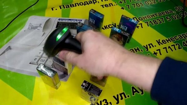 Сканер Mindeo MD6600 SR, тест на считывание кодов Data Matrix