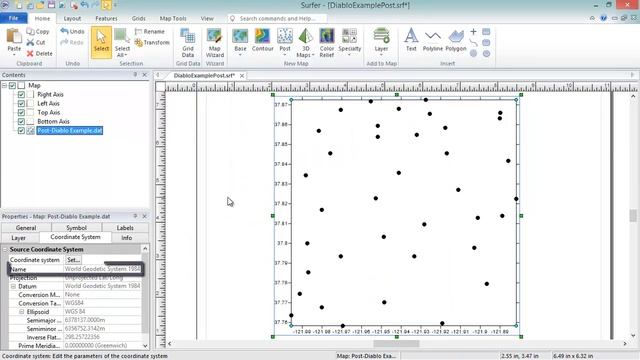 Surfer Coordinate Systems смотреть онлайн