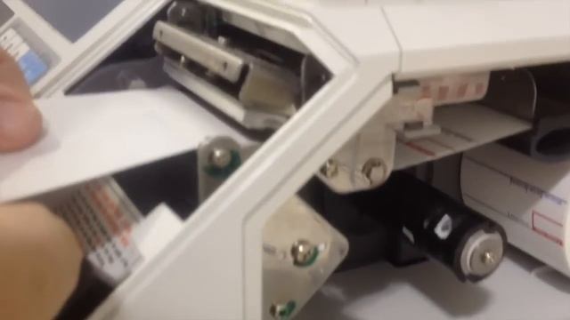 How to Load labels into the CAS LP 1000N Label Printing Scale смотреть онлайн