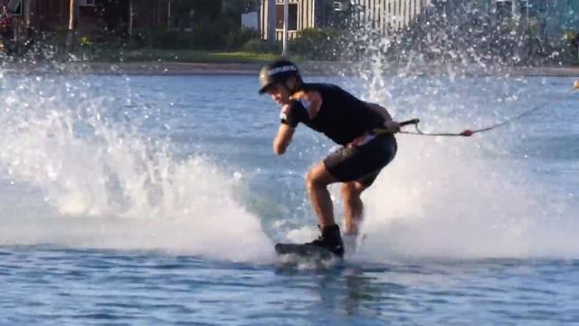 AIR TRICK CHALLENGE! - WAKEBOARDING - RAPH TRINIDAD смотреть онлайн