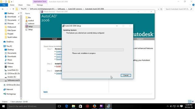 AutoCAD 2006 Installation смотреть онлайн