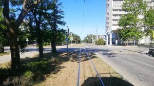 Евпатория, трамвайный маршрут №1