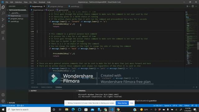 Twitch Chat Plays Game - Python! (CODE IN DESC) смотреть онлайн