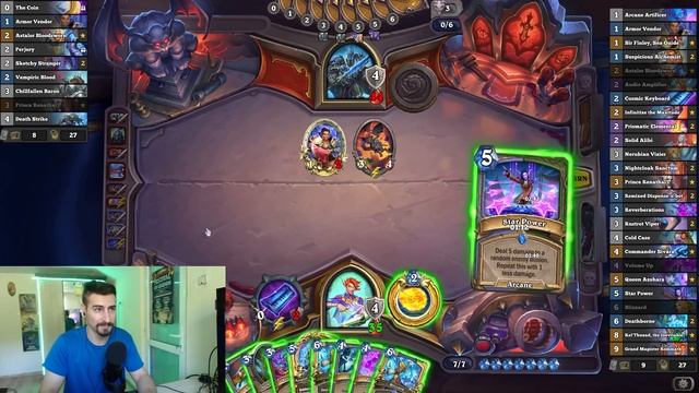 The Best Spooky Skeleton Mage Deck In Standard Ranked At Festival of Legends | Hearthstone смотреть онлайн