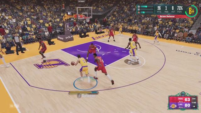 NBA 2K23 my career double double against cheat rocket #NBA #NBA2K #NBA2K23 смотреть онлайн