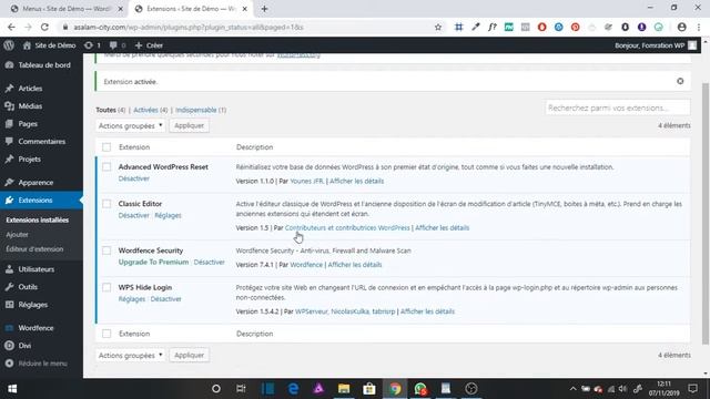 Créer un Site Wordpress - Partie 11 Les Plugins indispensables смотреть онлайн
