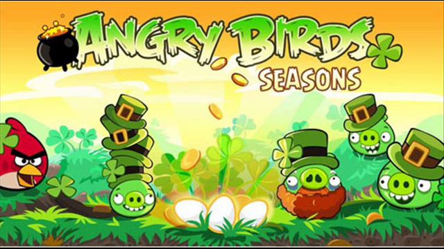 Angry Birds Seasons - Go Green, Get Lucky Theme смотреть онлайн