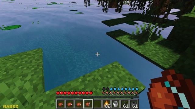 THIRST IN GAME [DEHYDRATION MOD] - Minecraft Mods #3 | Radex смотреть онлайн