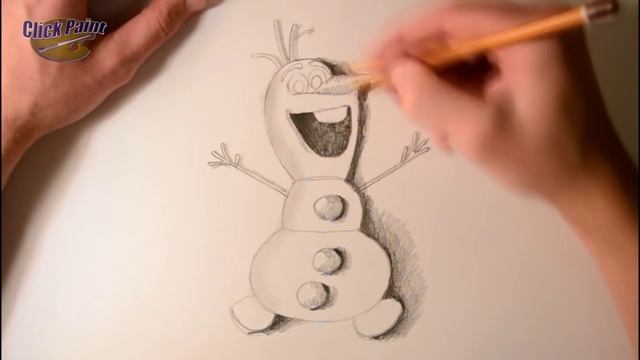ОЛАФ Объемный рисунок или как нарисовать простое 3D /Speed Drawing: Olaf (Frozen) смотреть онлайн