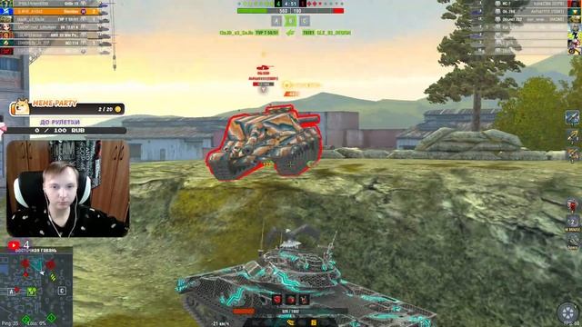 ЗАХОД В РЕЙТИНГ НАЧАЛО 4415/Tanks Blitz\ смотреть онлайн