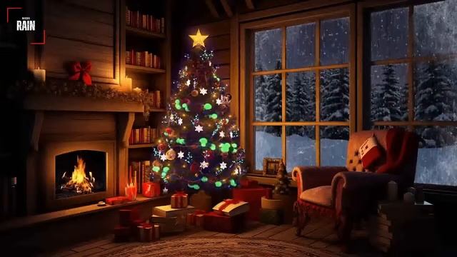 Relaxing Christmas Ambience?Instrumental Christmas Background Music ?Christmas Carol Music 2024