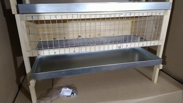 Обзор/Купить клетку для перепелок Выгул№1 интернет магазин - Большой фермер смотреть онлайн