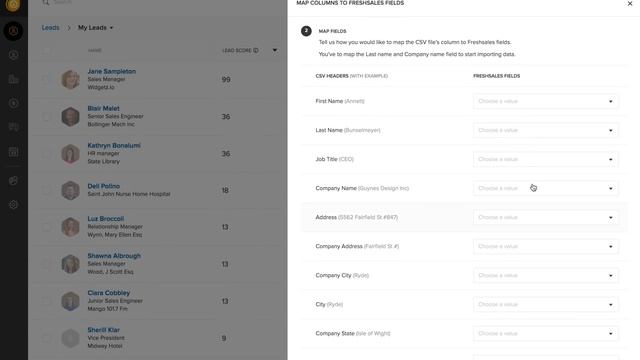 Import Lead from CSV | Freshsales CRM смотреть онлайн