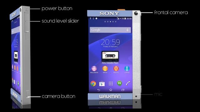 Sony smartphone inspired by TPS-L2 (first walkman ever - 1979) смотреть онлайн