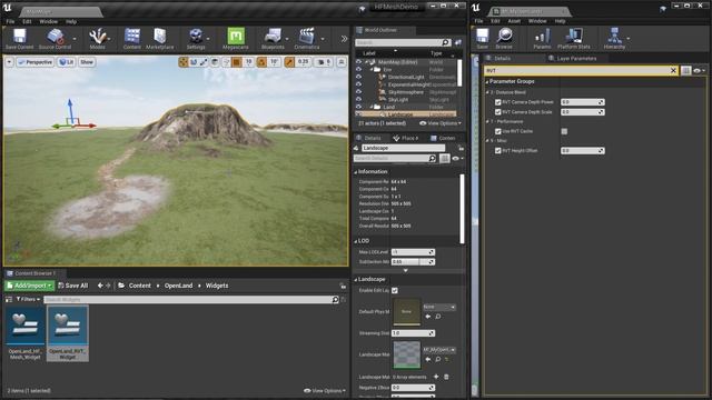 What is RVT Cache in Unreal Engine Landscapes? смотреть онлайн
