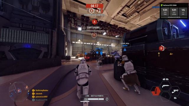 GeForce NOW - STAR WARS BATTLEFRONT 2 - RTX 3080 1440P 120FPS PC App смотреть онлайн